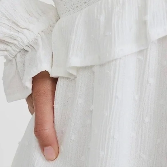 NWOT Paige Odelis Ruffle Dress - Picture 7 of 7